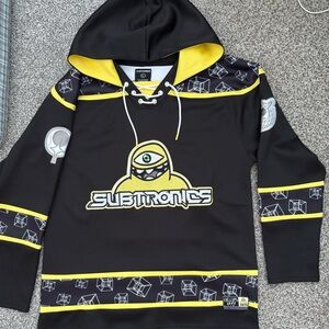 Subtronics 2025 Cyclops Army hockey jersey